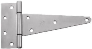 Extra Heavy Duty Gate T-Hinge, Stainless Steel, 4 In.