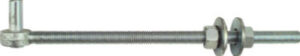 5/8 x 12 In. Zinc Bolt Gate Hook
