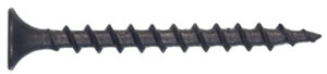Black Phosphate Drywall Screws, Phillips Bugle Head, 3 In. x #8., 1/4 Keg, 2000-Ct.