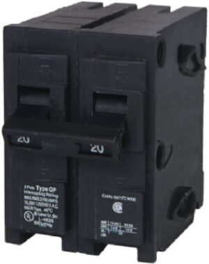 Circuit Breaker, Double Pole, 60-Amp, 240-Volt