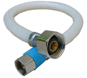 Faucet Connector, Flexible Poly, 3/8 In. Compression x 1/2 In. Iron Pipe x 16 In.