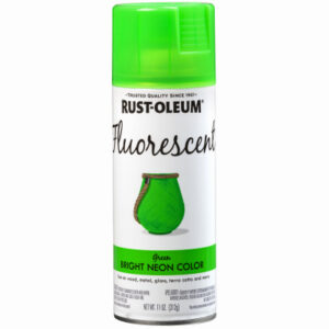 Specialty Spray Paint, Fluorescent Green, 11-oz.