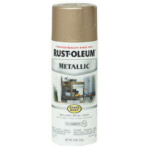 Stops Rust Metallic Spray Paint, Rose Gold, 11-oz.