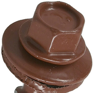 Powerpro Roofing Screws, Self-Drilling, Metal to Wood, Red, #10 x 1-1/2 In., 250-Pc.