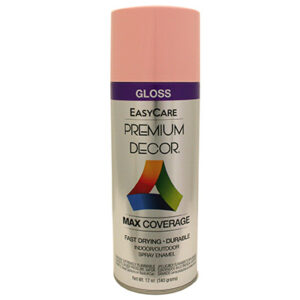 Premium Decor Spray Paint, Awareness Pink Gloss, 12 oz.
