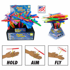 Propeller Toy Helicopter, Hand-Powered