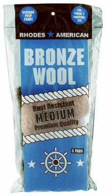 Mariner's Bronze Wool, Medium, 3-Pk.