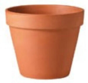 Clay Planter, Terra Cotta, 17-In.