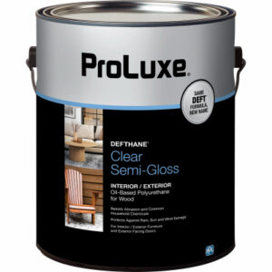 Clear Polyurethane, Semi-Gloss, Gallon