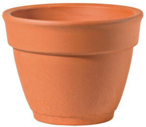Garden Bell Clay Pot, Terra Cotta, 6-In.