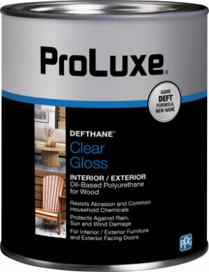 Clear Polyurethane, Gloss, 1 Qt.