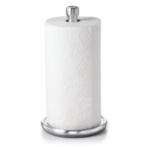 Good Grips Steady Paper Towel Holder, Non-Slip Base, Stainless Steel