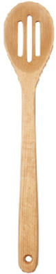 Good Grips Wooden Spoon, Slotted, Large