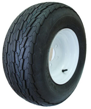 Tire & Wheel Assembly, 6-Ply, 5-Hole, 18.5 x 8.5-8 In.