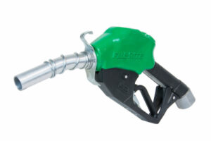 Automatic Diesel Nozzle, High-Flow, Green, 1 In.