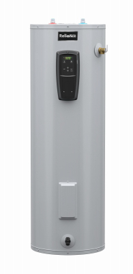 Tall Electric Water Heater, Utility Grid Capable, 50 Gallon