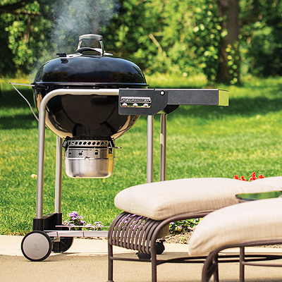 Performer Charcoal Grill, Black Porcelain, 22 True Value