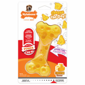Power Chew Dog Toy, Cheese Flavor, Medium