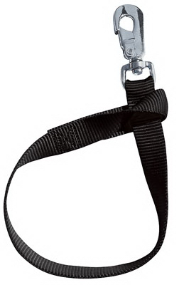 Bucket Strap, Black Nylon, 1 x 22 In.