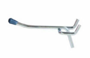 2 In. Pegboard Hook, Double-Prong
