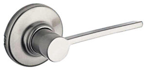 Ladera Passage Lever, Satin Nickel,