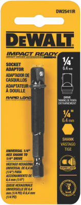 1/4 In. Hex Shank To 1/4 In. Socket Adaptor