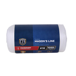 Nylon Mason Line Twine, White, #18 x 1050 Ft.