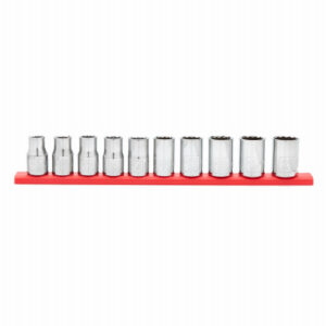 10-Pc. Metric Socket Set, 1/2 In. Drive