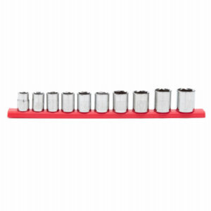 10-Pc. Metric Socket Set, 3/8 In. Drive