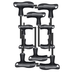 10-Pc. T-Handle Hex Wrench Set, SAE & Metric