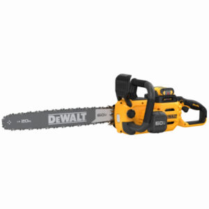 60-Volt MAX Flexvolt Cordless Chainsaw Kit, Brushless Motor, 20 In., Battery & Charger