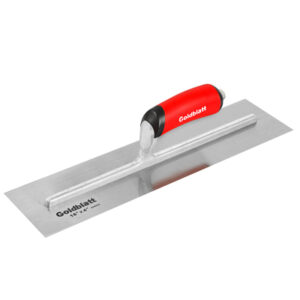 16 In. High Carbon Steel Flat Finish Trowel