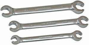3-Pc. SAE Flare Nut Wrench Set