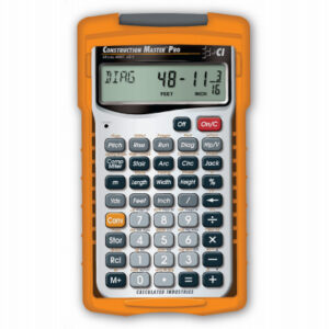 Master Pro Construction Calculator, With Case & Batteries