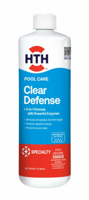 Pool Care Clear Defense Phosphate Remover, 32 oz.