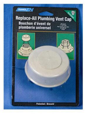 RV All Plumbing Vent Cap, White