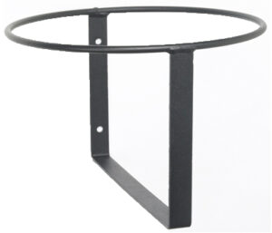 Feed Pail Holder,  Wall-Mount, Steel