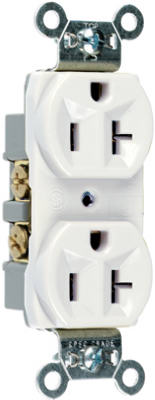 Pass & Seymour 20A Heavy-Duty Duplex Outlet