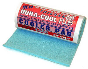 Duracool Foamed Polyester Cooler Pad, High Efficiency, Cut-to-Fit, 29 x 114-In. Roll