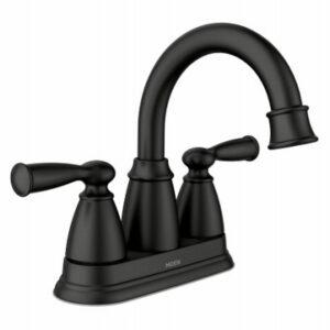 Banbury 2-Handle, High-Arc Bathroom Faucet, Matte Black