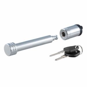 5/8 In. Hitch Lock, Chrome, 2 or 2-1/2 In. Receiver, Barbell