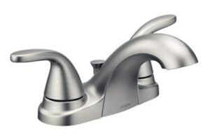 Adler 2-Handle Lavatory Faucet, Brushed Nickel
