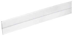 Door Sweep, Adhesive, Clear, 1-1/2 x 36 In.