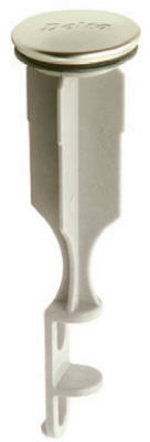 Bathroom Sink Pop-Up Stopper, For Delta, Chrome-Plated Plastic