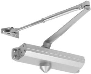 Commercial Door Closer, Aluminum Finish, Size 3