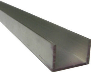 Aluminum Trim Channel, 1/4 x 48 In.