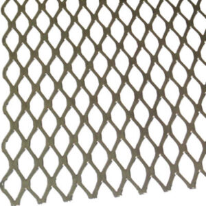 Diamond Metal Sheet, 13 Gauge, 3/4 x 24 x 24 In.