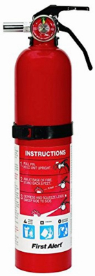 Fire Extinguisher, 2.5-Lbs., 1-A: 10-B:C