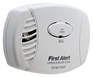 Carbon Monoxide Alarm, Plug-In w/Battery Backup