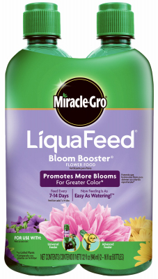 Liquafeed Bloom Booster Flower Food, 16-Fl. oz. Refills Bottles, 2-Pack